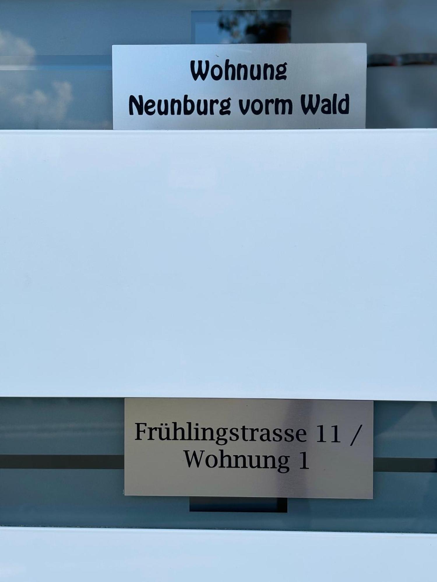Wohnung Neunburg Vorm Wald Exteriér fotografie